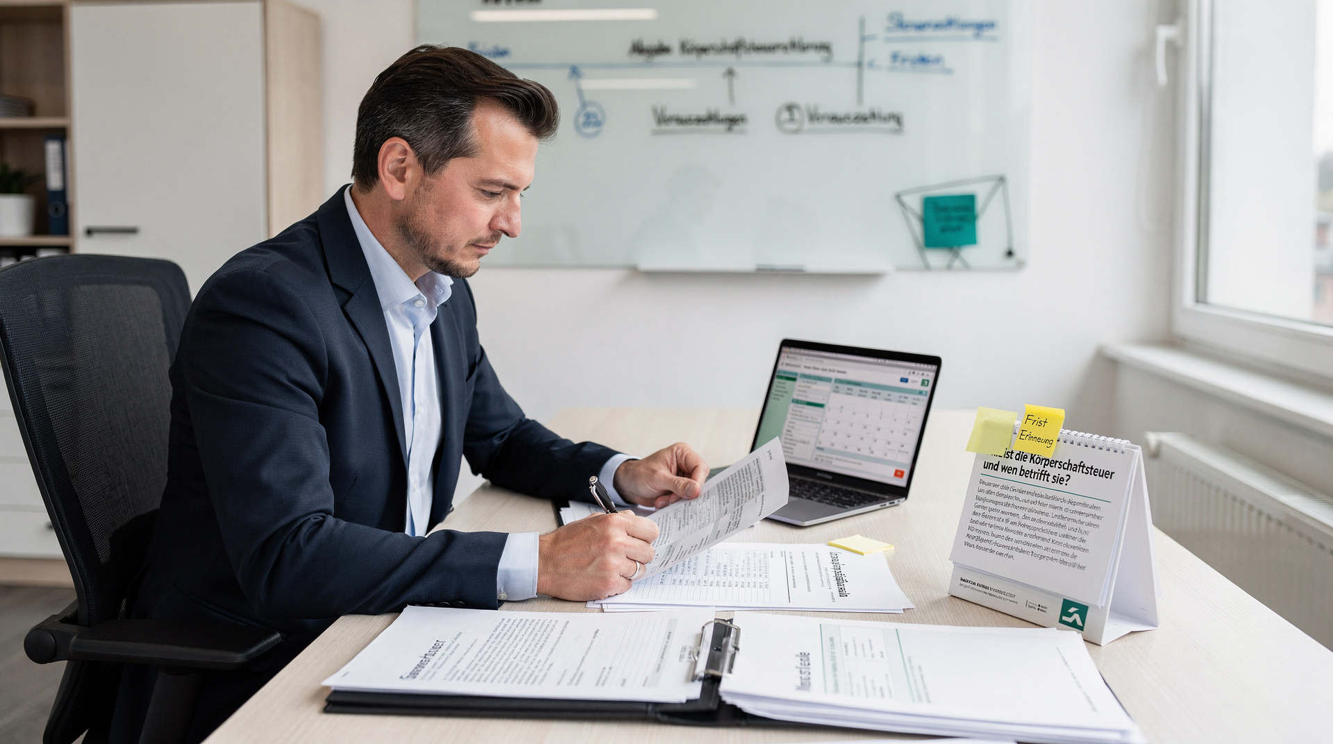 Fristen für die Körperschaftsteuer in Deutschland