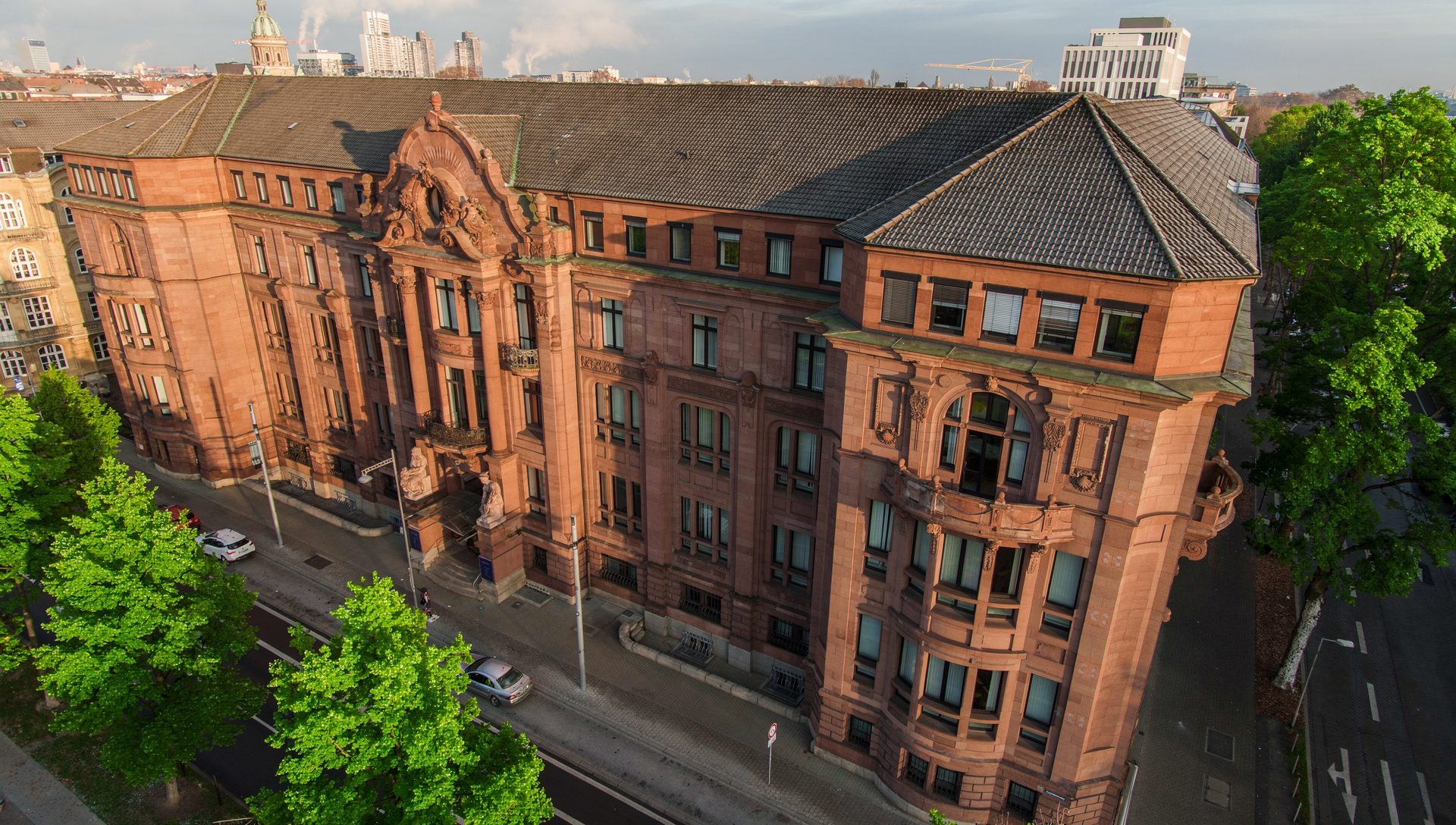 Augustaanlage 33, Mannheim — TABAK Steuerberatung binası